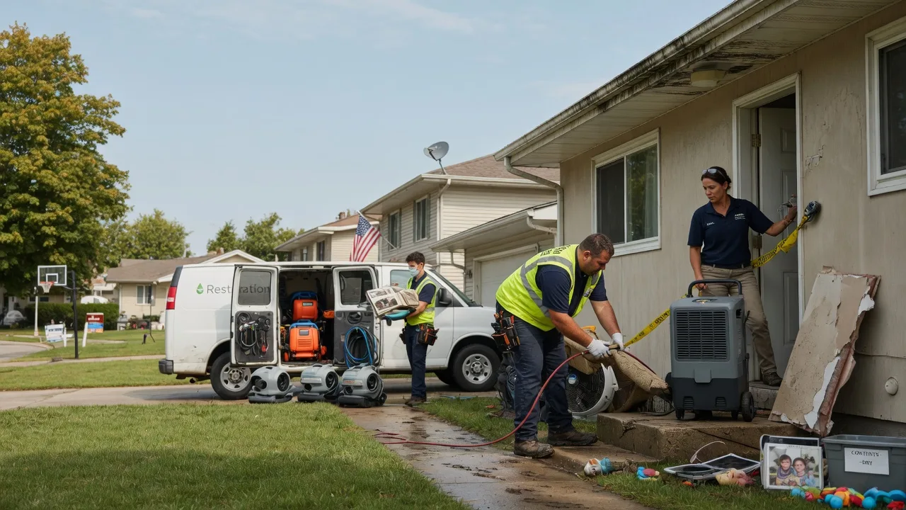 Water Damage Restoration in New Wilmington, PA near me